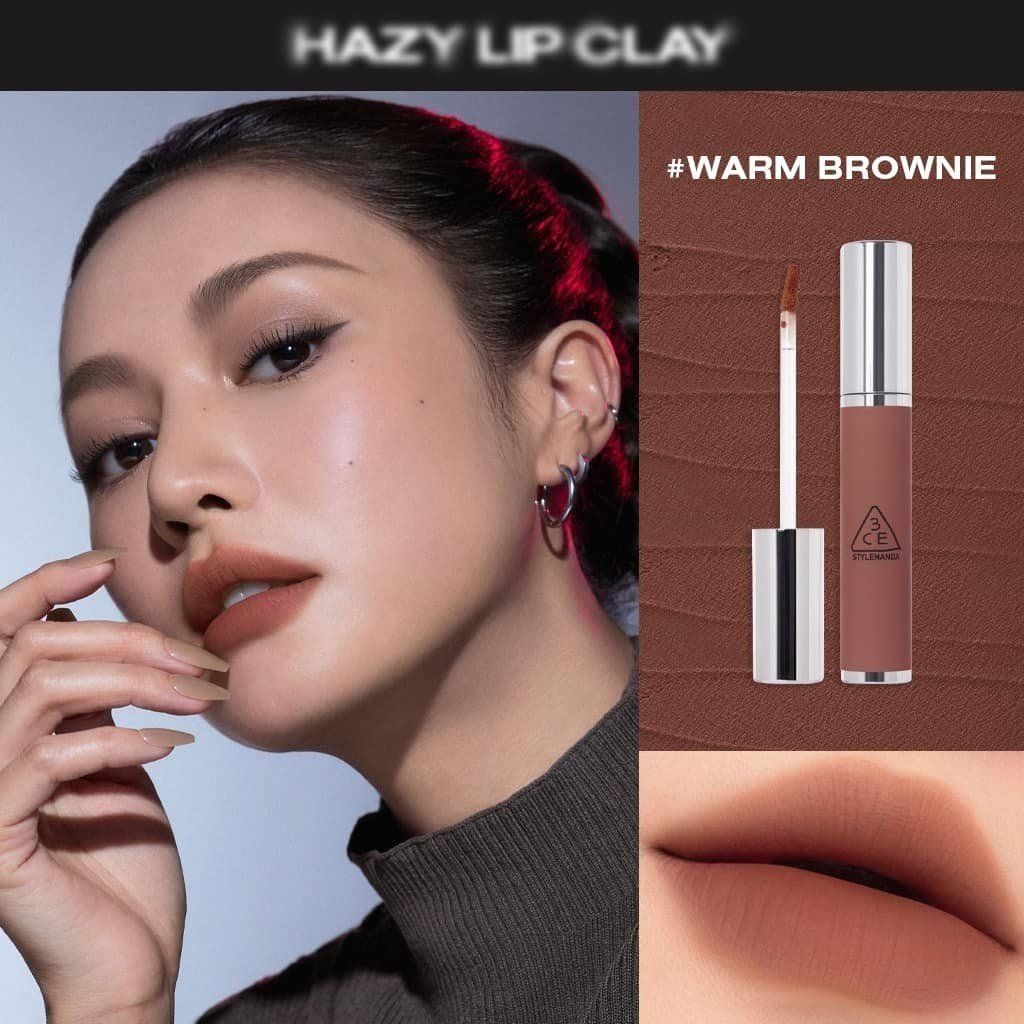 [Mẫu Mới] Son Kem 3CE Hazy Lip Clay ( #No Regrets )