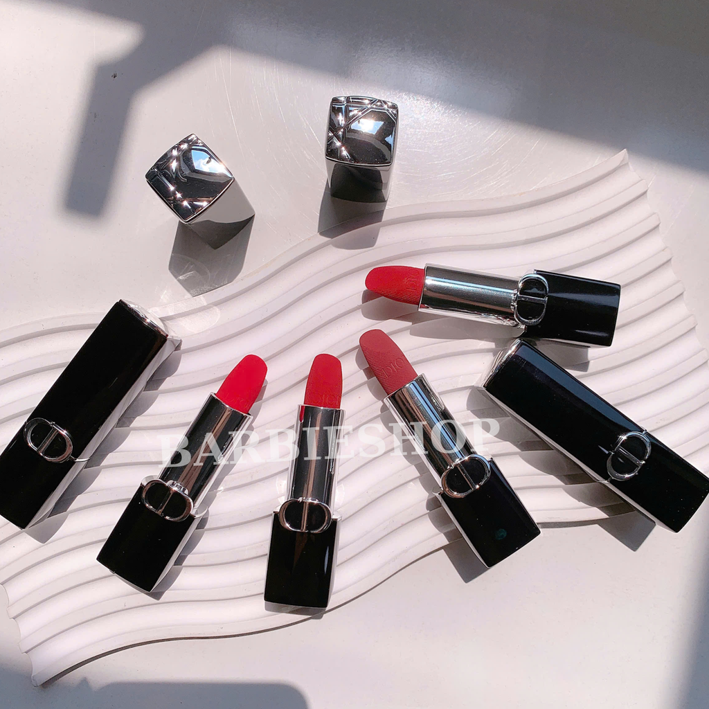 [MẪU MỚI] SON DIOR ROUGE VELVET FINISH FULLSIZE NẮP NAM CHÂM