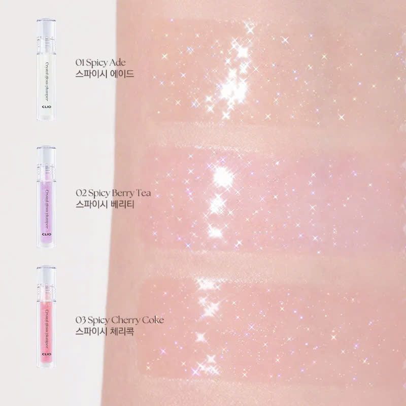 Son Bóng Clio Crystal Gloss Plumper 3.4g