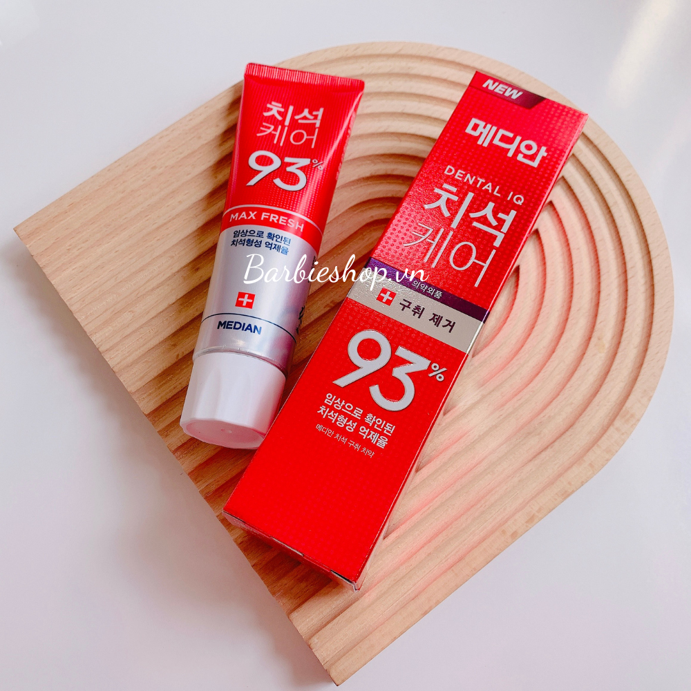 Kem Đánh Răng Hàn Quốc Median Dental IQ 93%