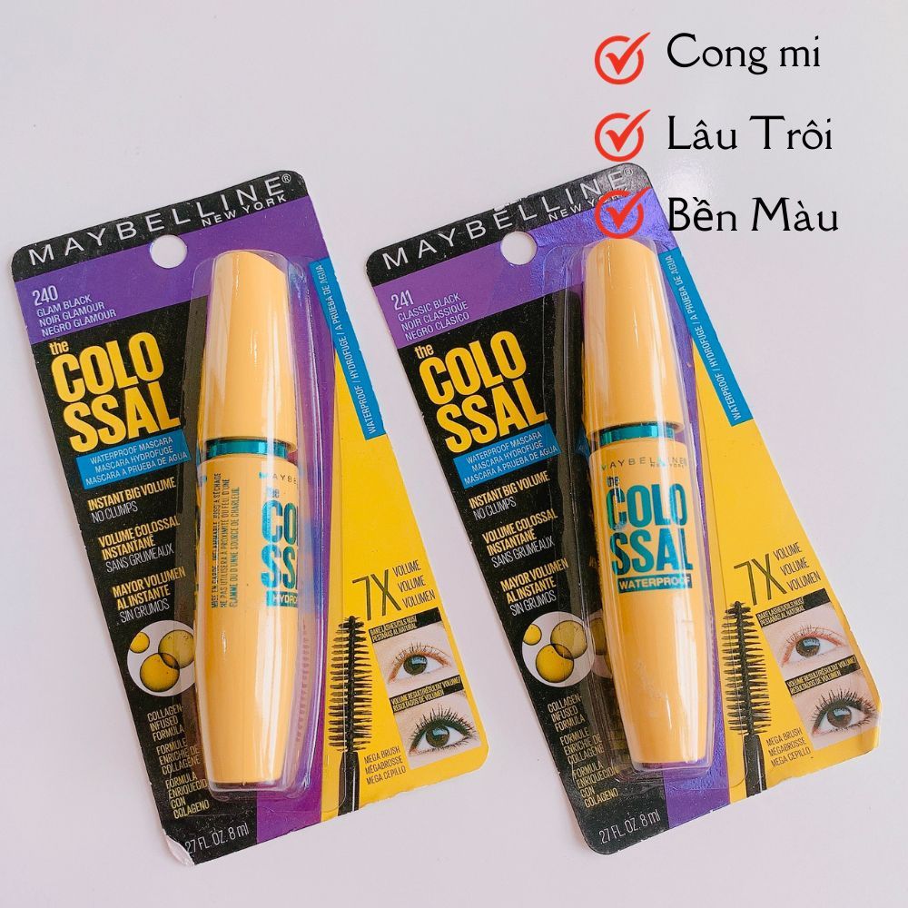 Mascara Maybelline Đủ Dòng