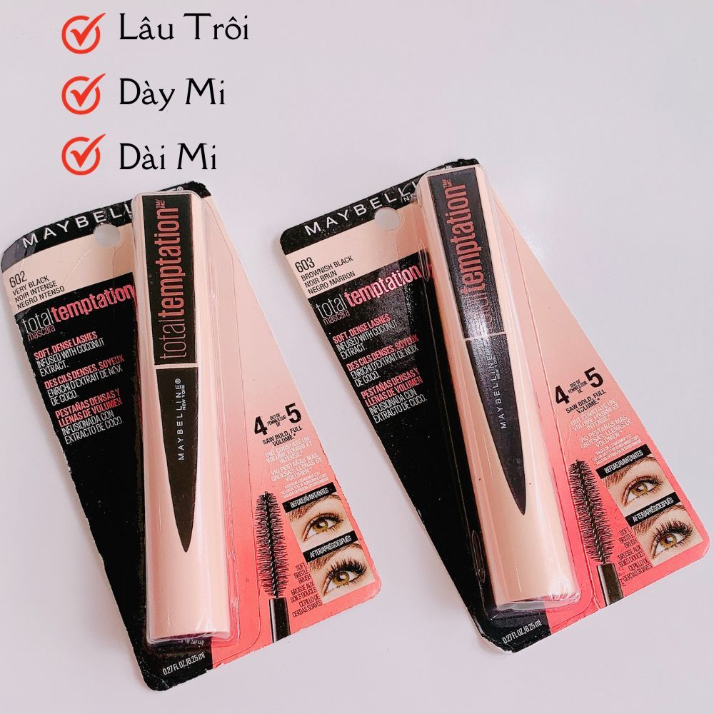 Mascara Maybelline Đủ Dòng