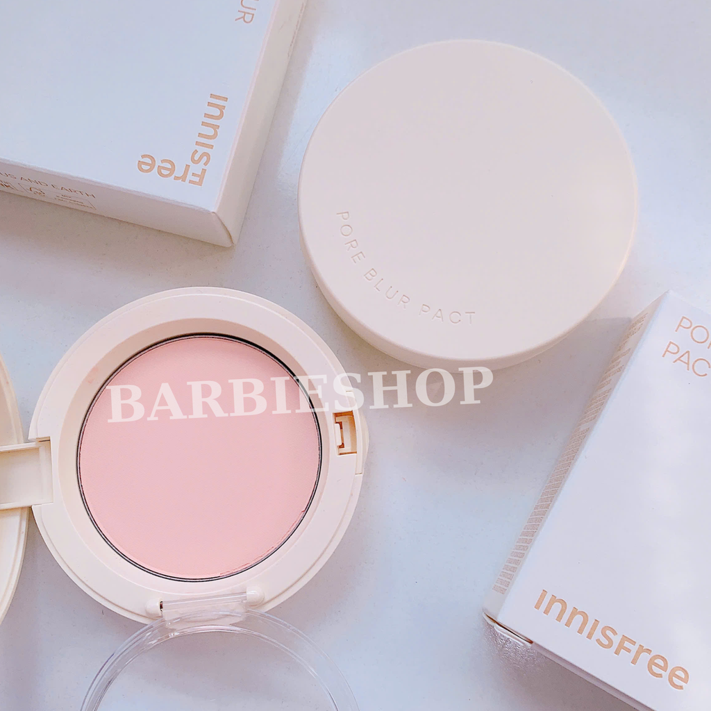 Phấn phủ nén Innisfree Pore Blur - No Sebum Mineral Pact (NEW)