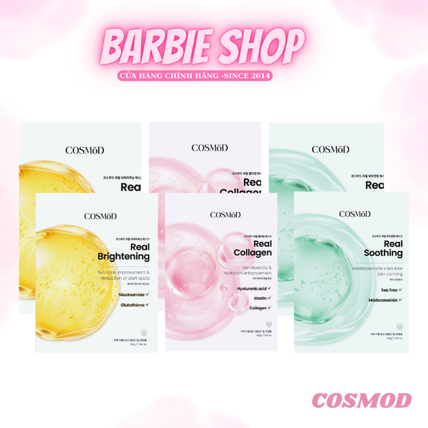 Mặt nạ COSMOD Real Collagen 25mL