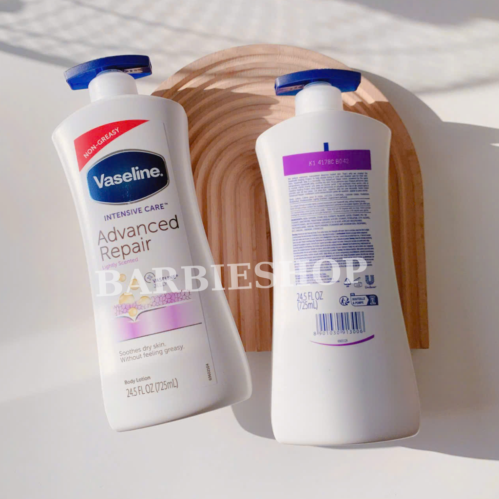 Dưỡng Thể Vaseline 725ML Mẫu Mới Vòi Xanh (Đủ Màu)