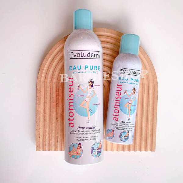 Xịt Khoáng Evoluderm Cấp Nước và Làm Dịu Da 150ml - 400ml