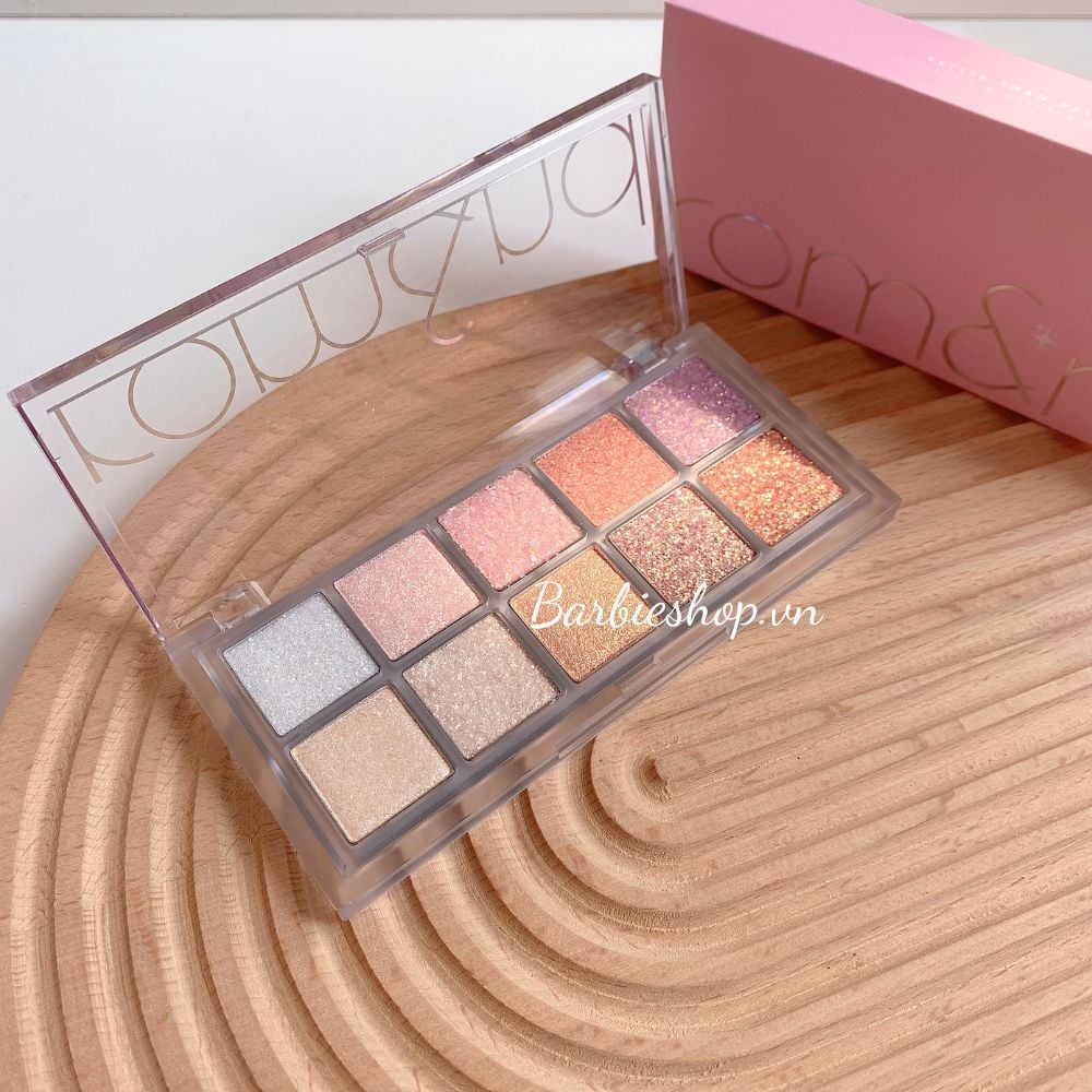 Màu Mắt 10 Ô Siêu Lấp Lánh Romand Better Than Eye Palette - 00, 01, 02, 03,05, 06, 07,08,09