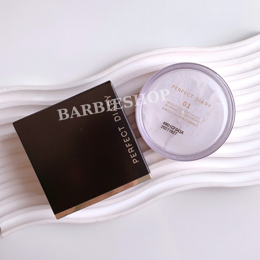 Phấn Phủ Bột Perfect Diary Weightless Soft Velvet Blurring Loose Powder 7g