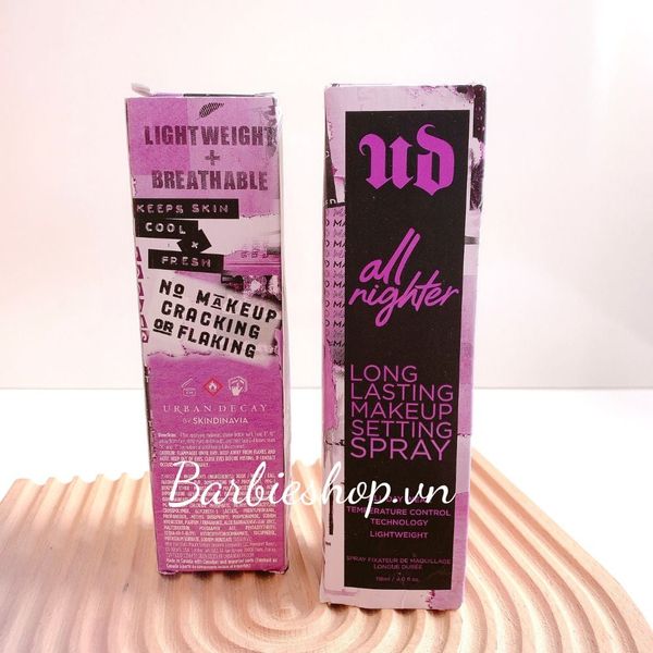 Xịt Khóa Nền Urban Decay All Nighter Long Lasting Makeup Setting Pray - 30ml,118ml