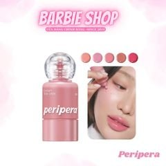 Má Hồng Kem Peripera Syrupy Tok Cheek Mịn Bóng 9g