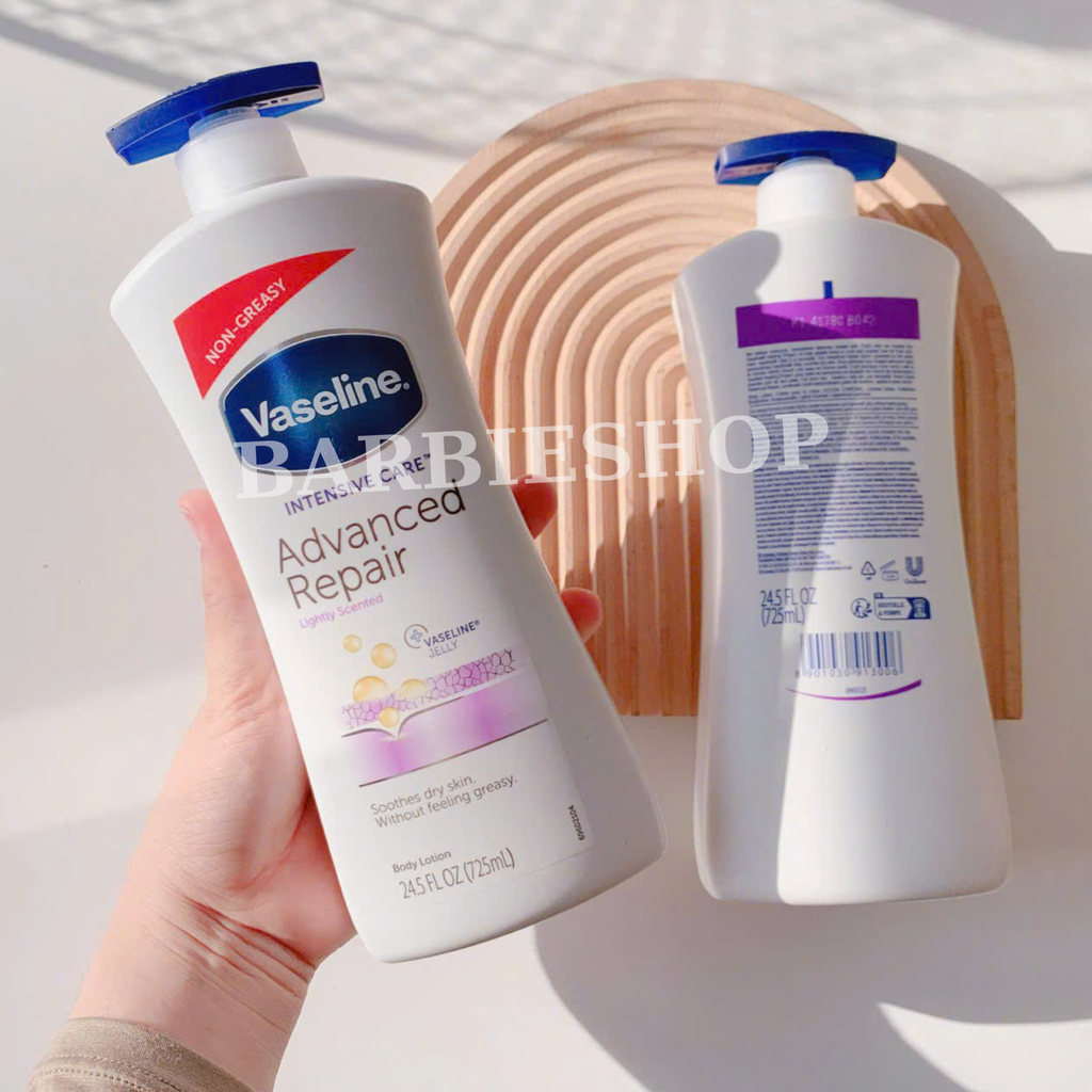 Dưỡng Thể Vaseline 725ML Mẫu Mới Vòi Xanh (Đủ Màu)