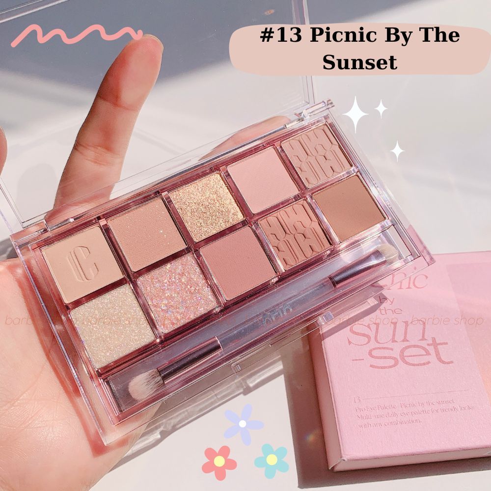 Màu Mắt 10 Ô Clio Pro Eye Palette Đủ Màu [02 - 04 - 08 - 09 - 11 - 12 - 13 - 14 - 15 - 16 - 17 - 19 - 20 - 21]