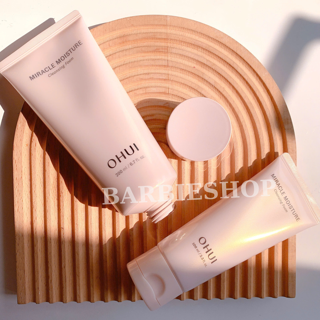 Sữa Rửa Mặt Dưỡng Trắng sáng Da Ohui Extreme Bright Cleasing Foam Special Set