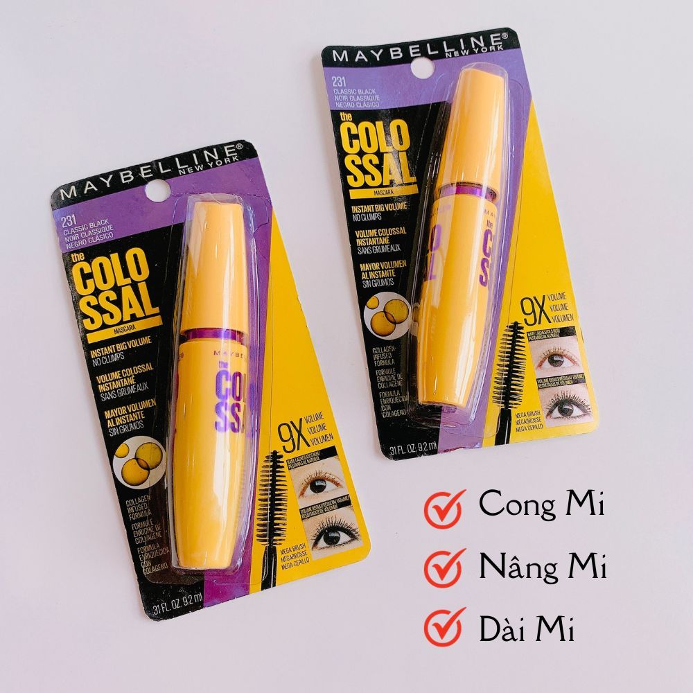 Mascara Maybelline Đủ Dòng