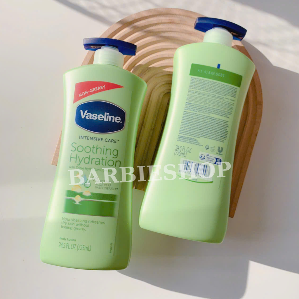 Dưỡng Thể Vaseline 725ML Mẫu Mới Vòi Xanh (Đủ Màu)