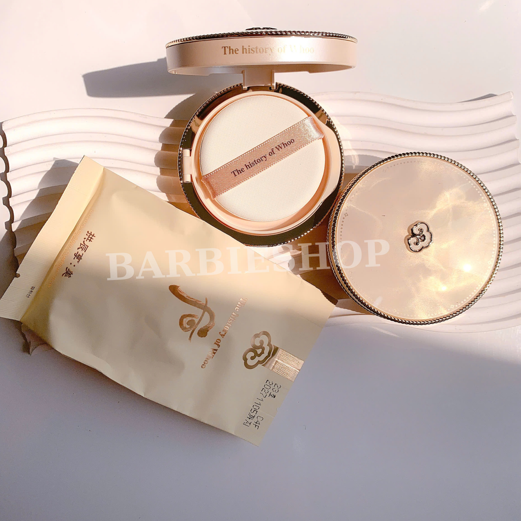 [ Tem LG ] Phấn nước The Whoo Mi Luxury Golden Cushion Glow [kèm lõi]