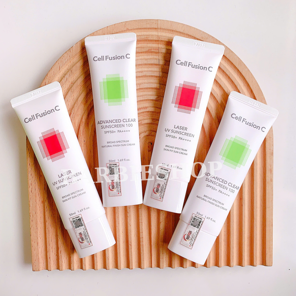 Kem chống nắng Cell Fusion C Laser - Toning - Advanced Clear Sunscreen 100 SPF 50 /PA