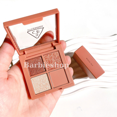 Màu Mắt 3CE 4 Ô Mini Multi Eye Color Palette - Hộp Vuông