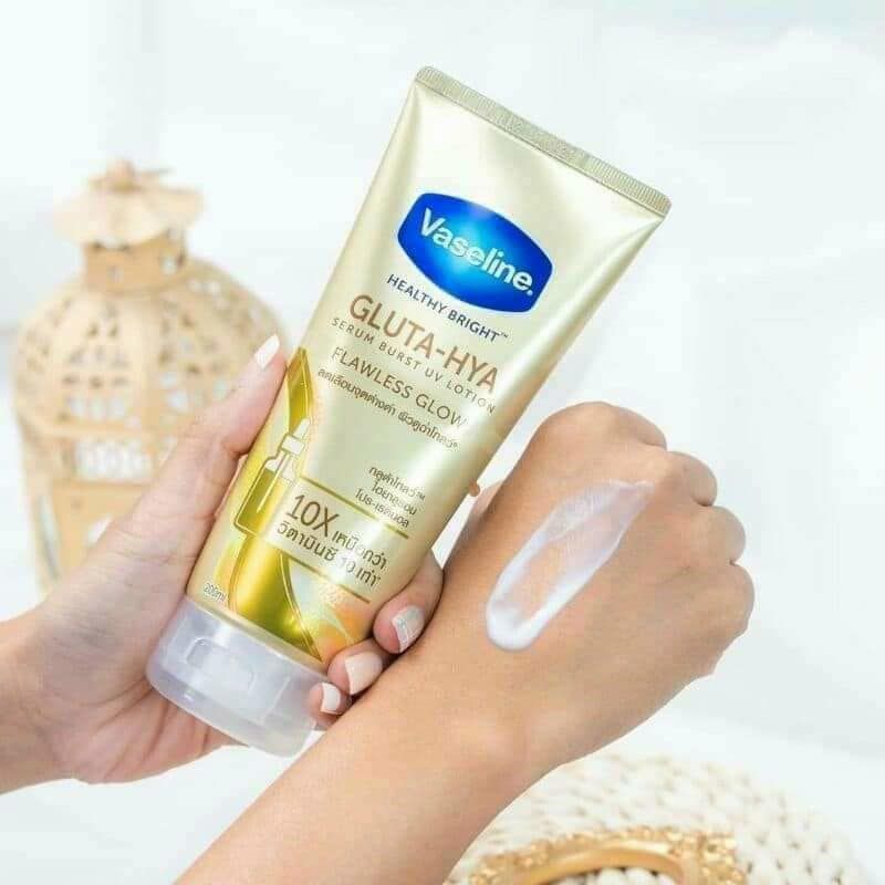 Sữa Dưỡng Thể 300ml Vaseline 4X - 10X - 50X - 70X - Viên Kích Sáng Da Alpha Arbutin 3plus Ngày - Đêm
