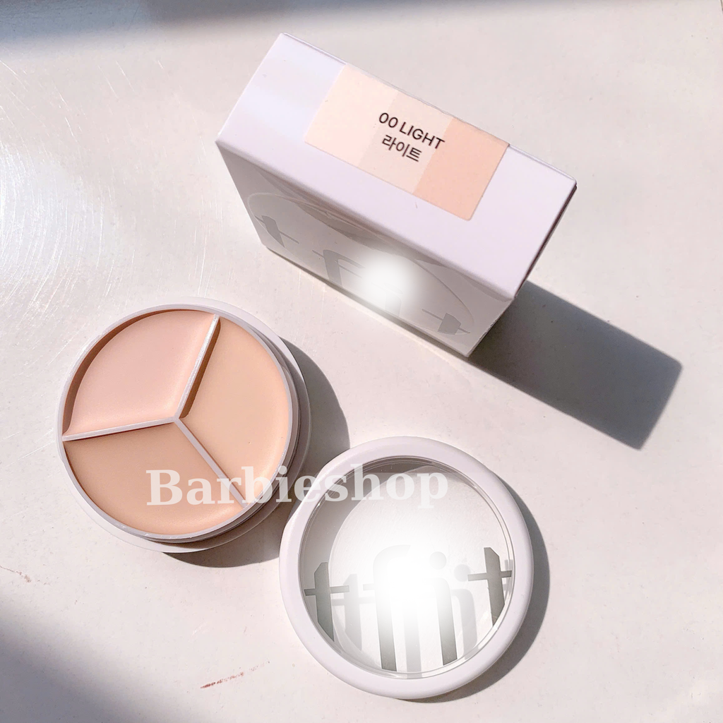 Kem Che Khuyết Điểm 3 Ô TFIT Concealer Cover Up Pro 15g Hũ Tròn