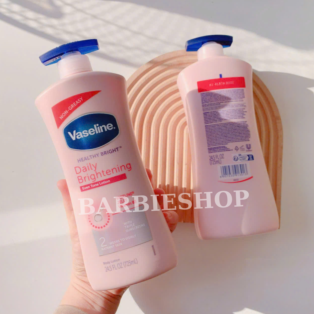 Dưỡng Thể Vaseline 725ML Mẫu Mới Vòi Xanh (Đủ Màu)