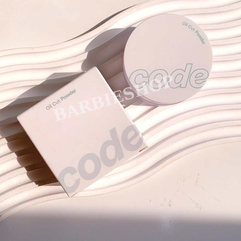Phấn Phủ Bột Kiềm Dầu Không Màu Code Glokolor Oil Cut Powder 6g