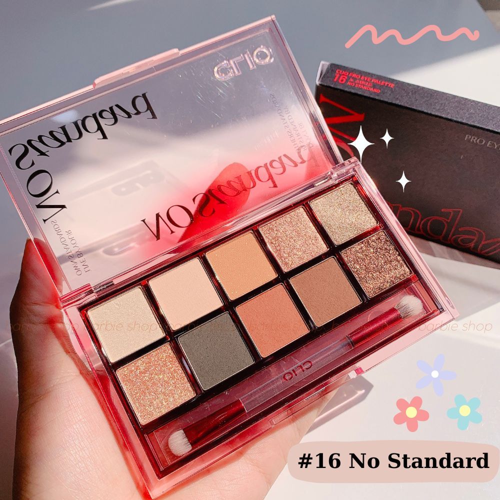 Màu Mắt 10 Ô Clio Pro Eye Palette Đủ Màu [02 - 04 - 08 - 09 - 11 - 12 - 13 - 14 - 15 - 16 - 17 - 19 - 20 - 21]