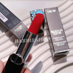 [MẪU MỚI] SON DIOR ROUGE VELVET FINISH FULLSIZE NẮP NAM CHÂM