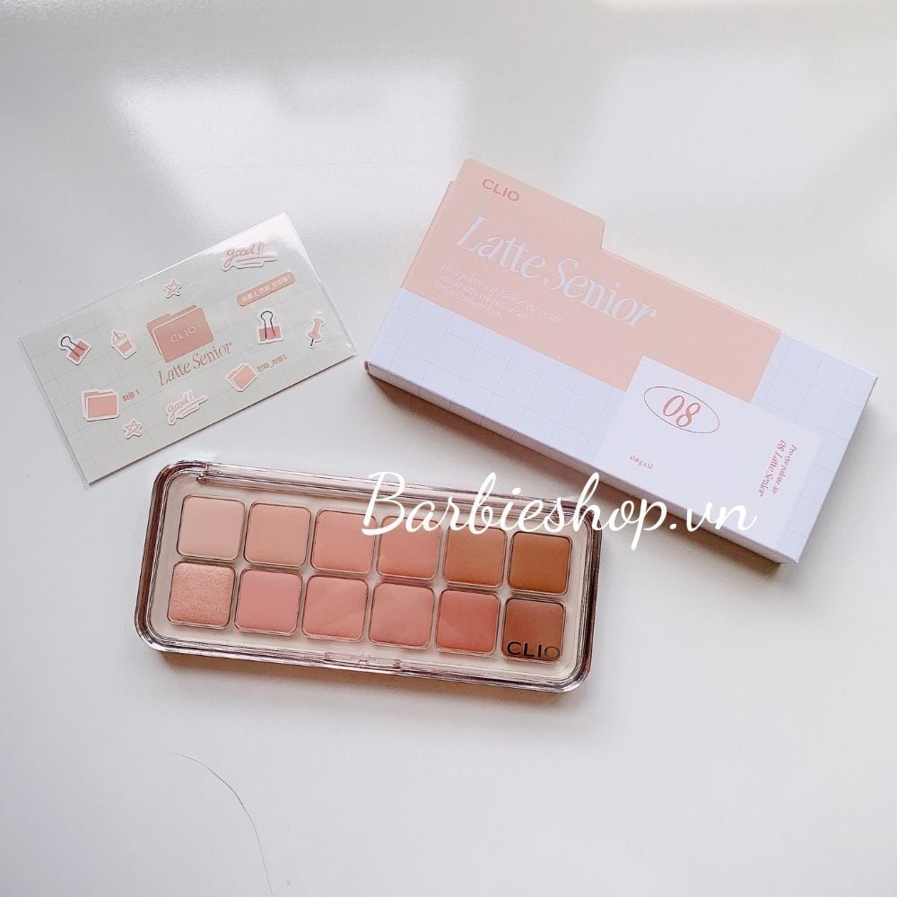 [Mẫu Mới] Màu Mắt 12 Ô Clio Pro Eye Palette Air