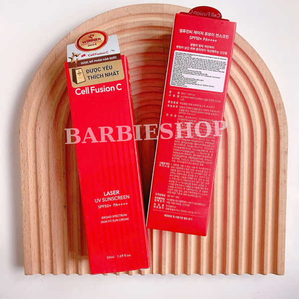 Kem chống nắng Cell Fusion C Laser - Toning - Advanced Clear Sunscreen 100 SPF 50 /PA