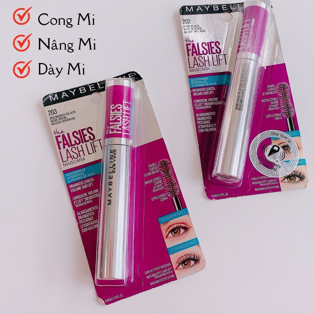 Mascara Maybelline Đủ Dòng