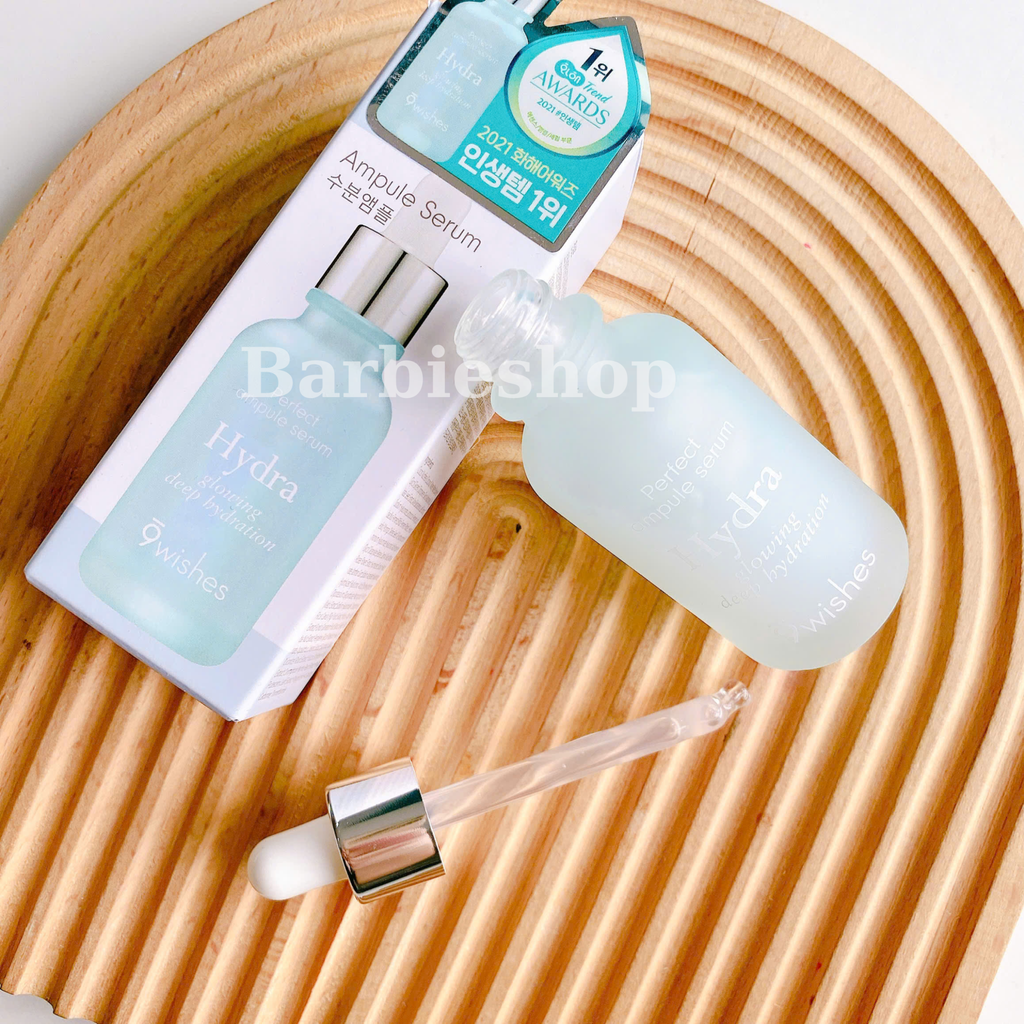 Serum nước dừa 9 Wishes deep glow hydra skin ampule 30ml