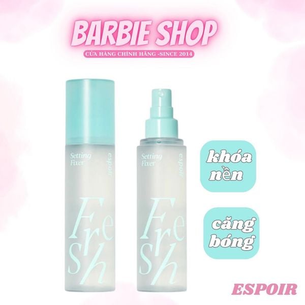 Xịt Khoáng - Khoá Nền Espoir Full Day Setting Fixer 100ml