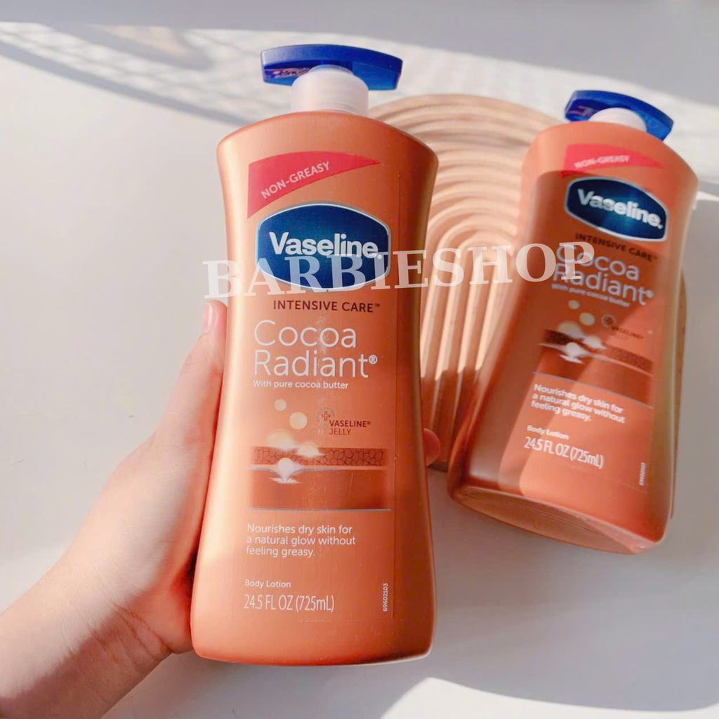 Dưỡng Thể Vaseline 725ML Mẫu Mới Vòi Xanh (Đủ Màu)