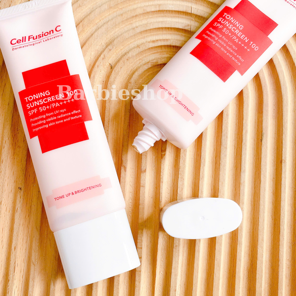 Kem chống nắng Cell Fusion C Laser - Toning - Advanced Clear Sunscreen 100 SPF 50+/PA+++