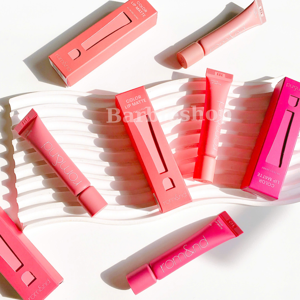 Son kem bùn Romand Color Lip Matte dạng tuýp (NEW)
