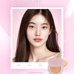 Phấn Nước Klavuu Urban Pearlsation High Coverage Tension - Marine Collagen Aqua - Actress Backstage Boosting Cushion [Xanh - Xám - Hồng]