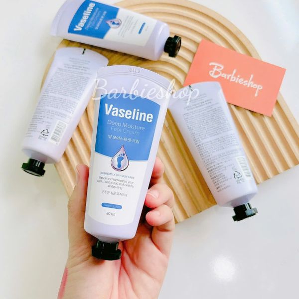 Kem Dưỡng Da Tay Và Móng Vaseline Deep Moisture Hand & Nail Cream 60ML - 80ML Hàn Quốc