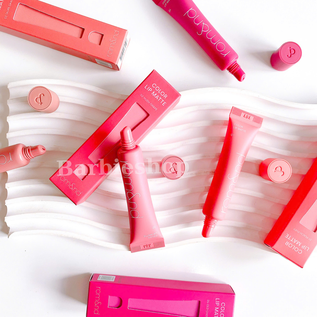 Son kem bùn Romand Color Lip Matte dạng tuýp (NEW)