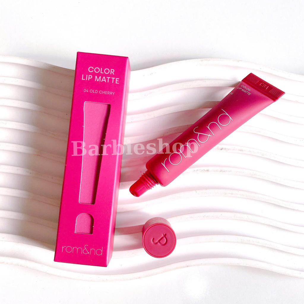 Son kem bùn Romand Color Lip Matte dạng tuýp (NEW)