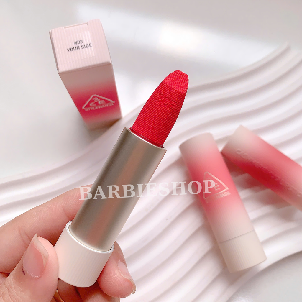 Son thỏi 3CE cashmere HUG lipstick