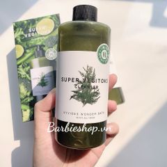 [Mẫu Mới Nhất] Sữa Rửa Mặt Vegitoks Rau Củ Thải Độc Hoa Quả - 300ml