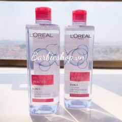 Nước Tẩy Trang Loreal 3 in 1 Micellar Water Refreshing Even For Sensitive Skin