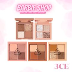 Màu Mắt 3CE 4 Ô Mini Multi Eye Color Palette - Hộp Vuông