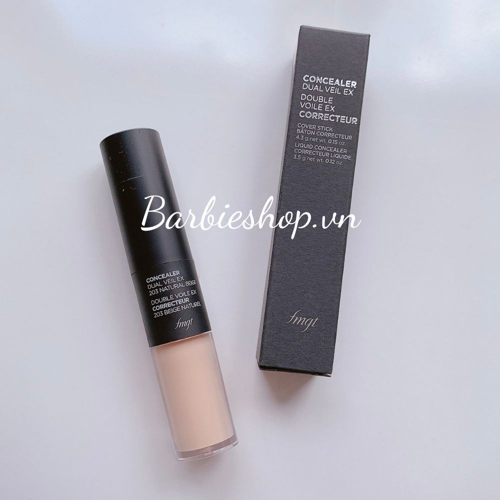 Kem Che Khuyết Điểm 2 Đầu The Face Shop Concealer Dual Veil Correcteur