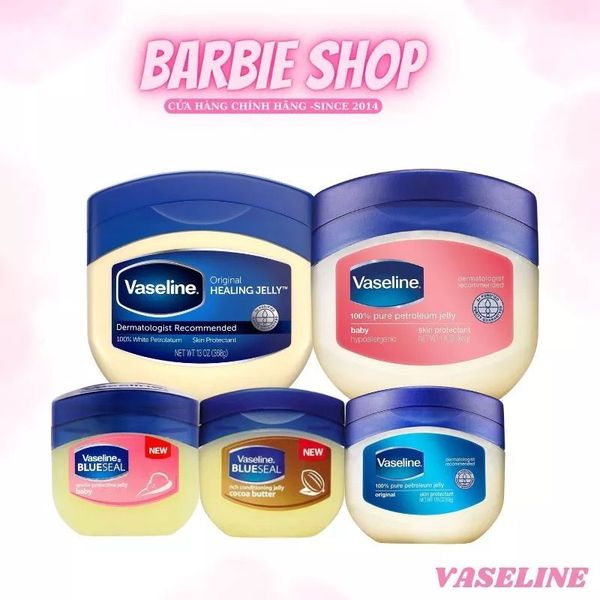 Sáp Dưỡng Ẩm Vaseline Pure Petroleum Jelly Original #368g #49g
