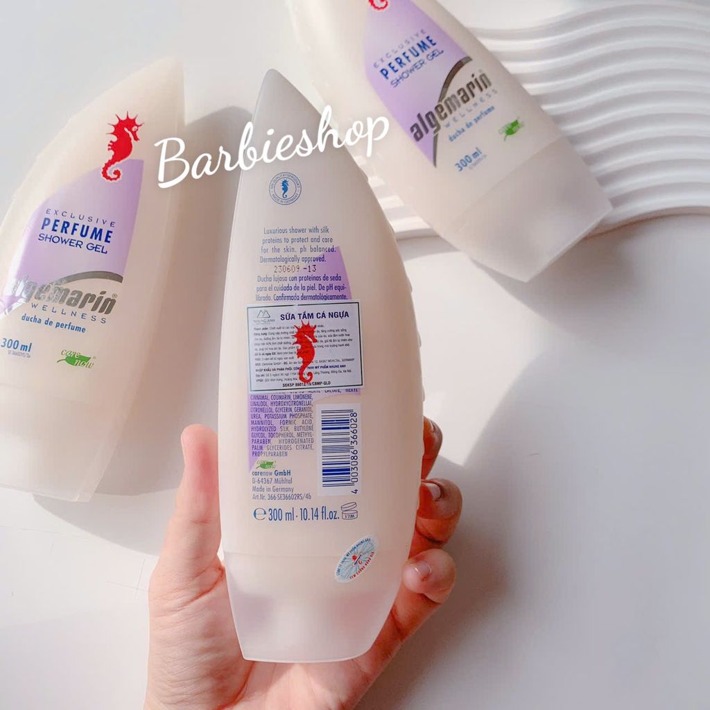 Sữa Tắm Cá Ngựa Algemarin 300ml - 600ml