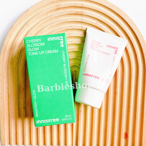 Kem Mặt innisfree Cherry Blossom Glow Tone-Up Cream 50ml