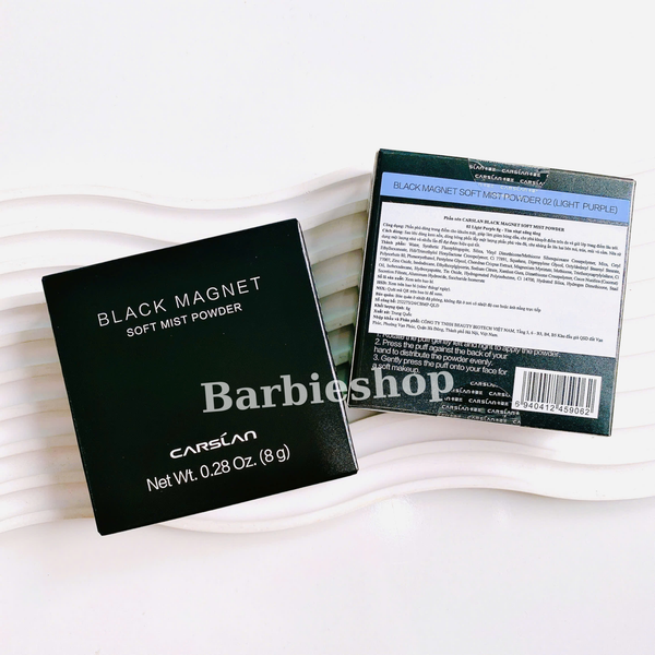 Phấn Nén Carslan Black Magnet Soft Mist Powder 8g