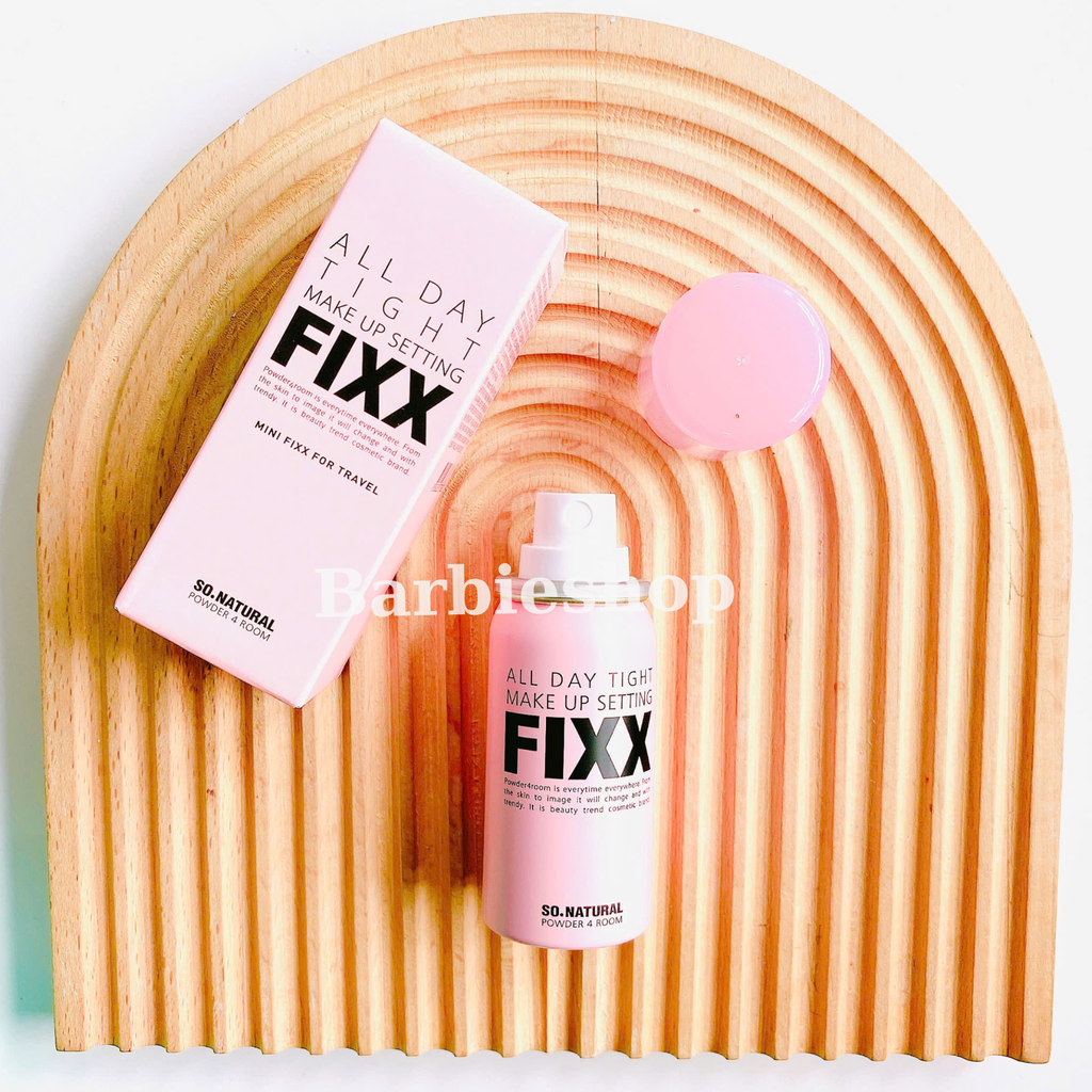 Xịt khoá nền SO Natural Water Glow - Water Real Matte - All day tight Make Up setting fixx 75ml - 120ml